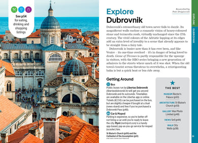 Lonely Planet Pocket Dubrovnik & the Dalmatian Coast inside page 8