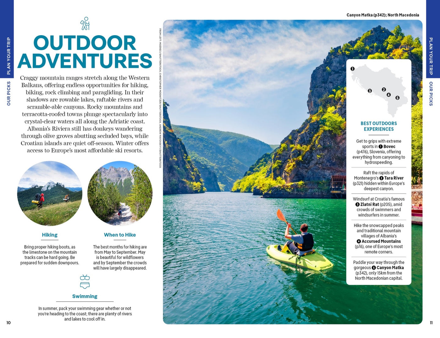 Lonely Planet Western Balkans inside page 3