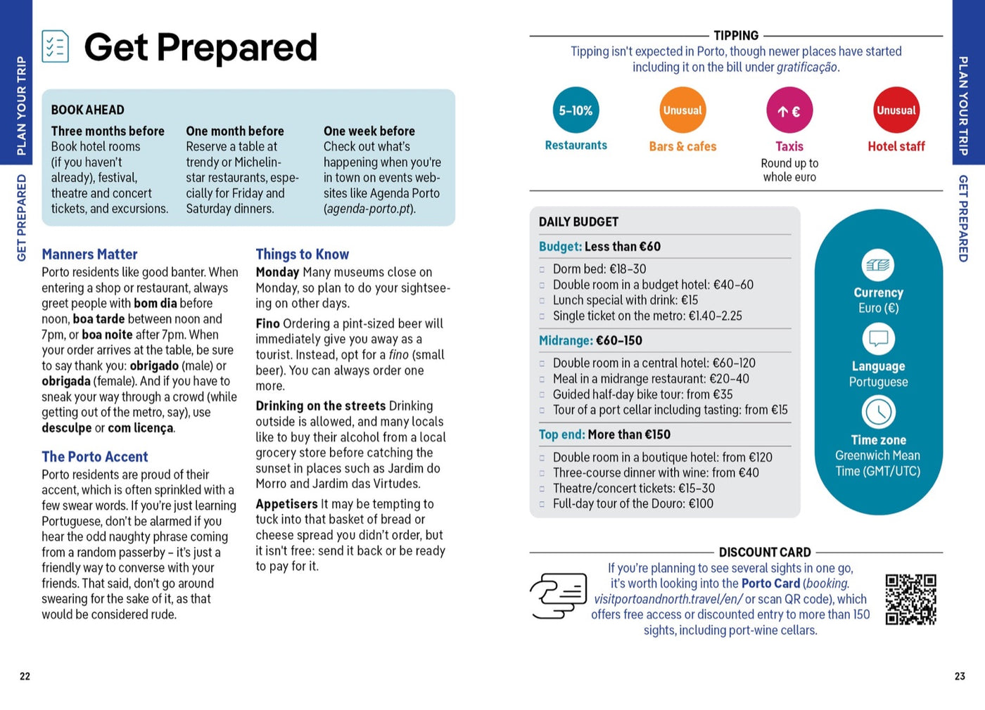 Lonely Planet Pocket Porto inside page 5