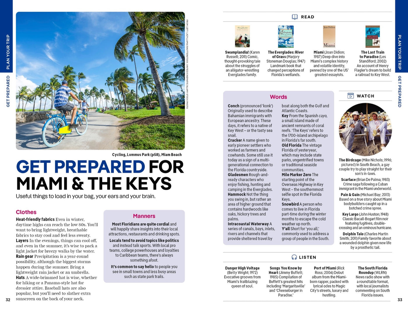 Lonely Planet Miami & the Keys inside page 7