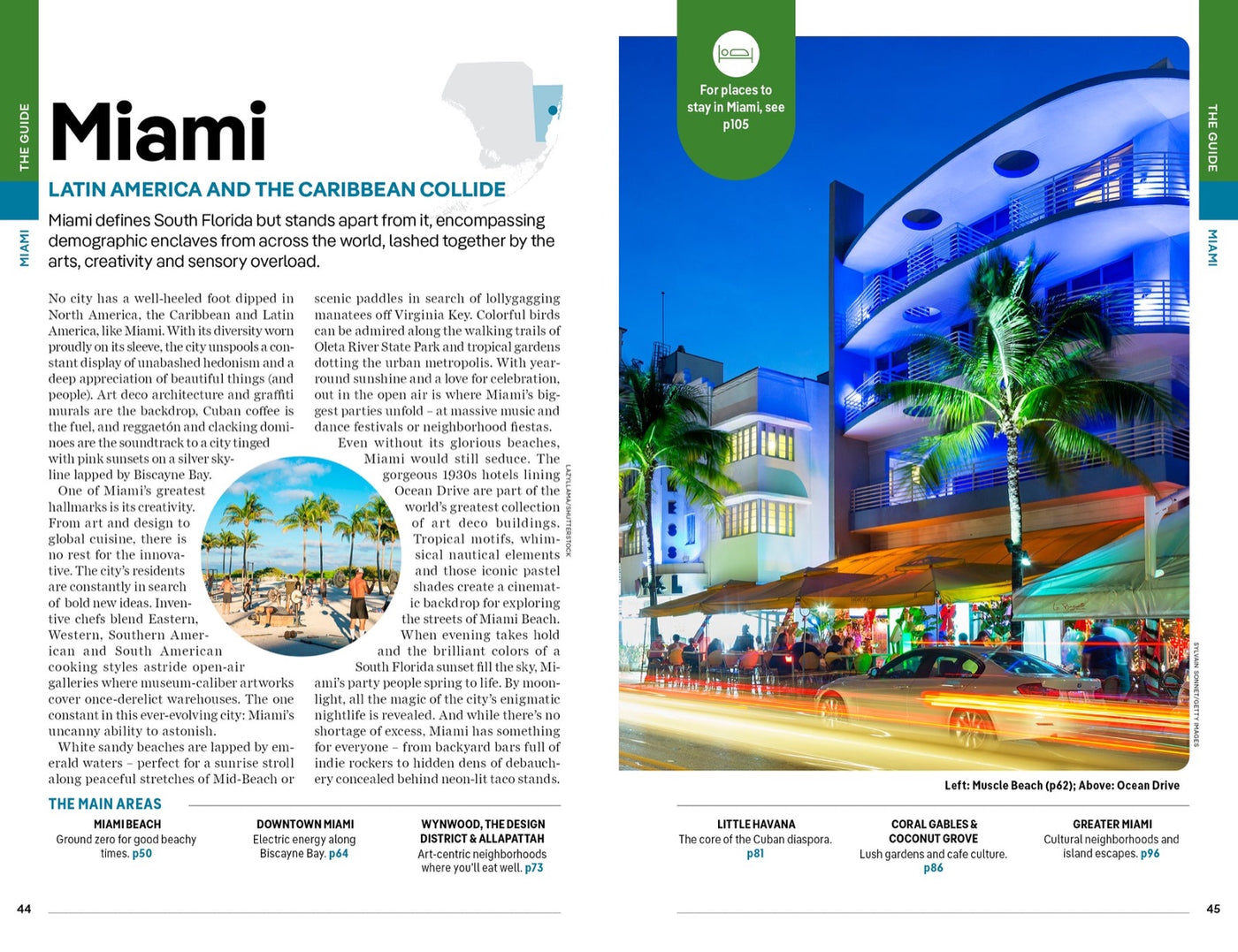 Lonely Planet Miami & the Keys inside page 10