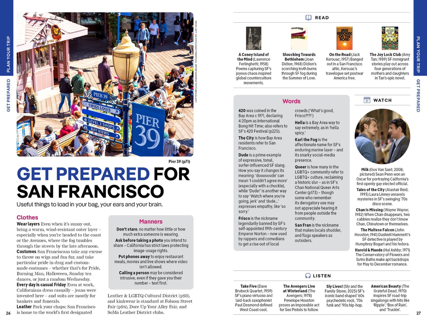 Lonely Planet San Francisco inside page 5