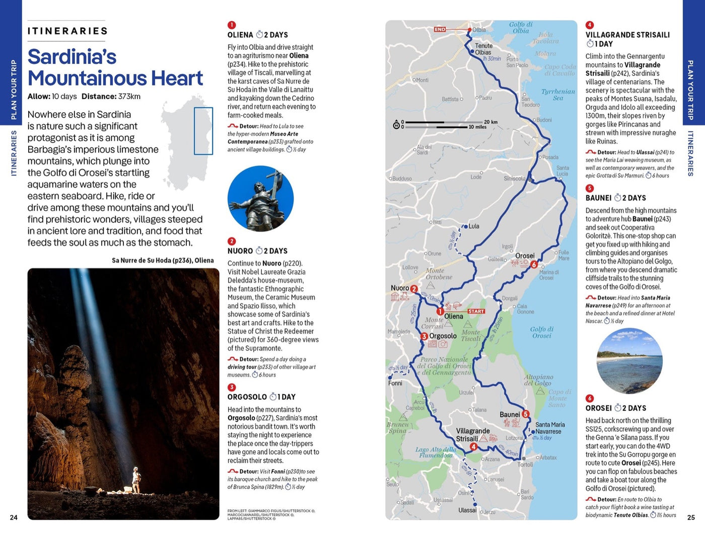 Lonely Planet Sardinia inside page 5
