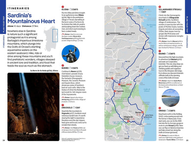 Lonely Planet Sardinia inside page 5