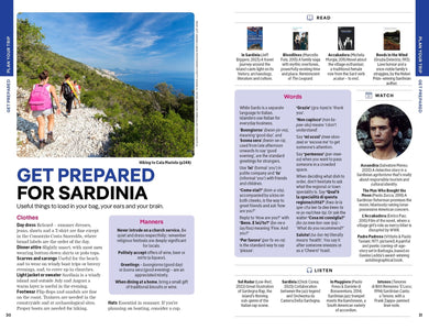 Lonely Planet Sardinia inside page 7