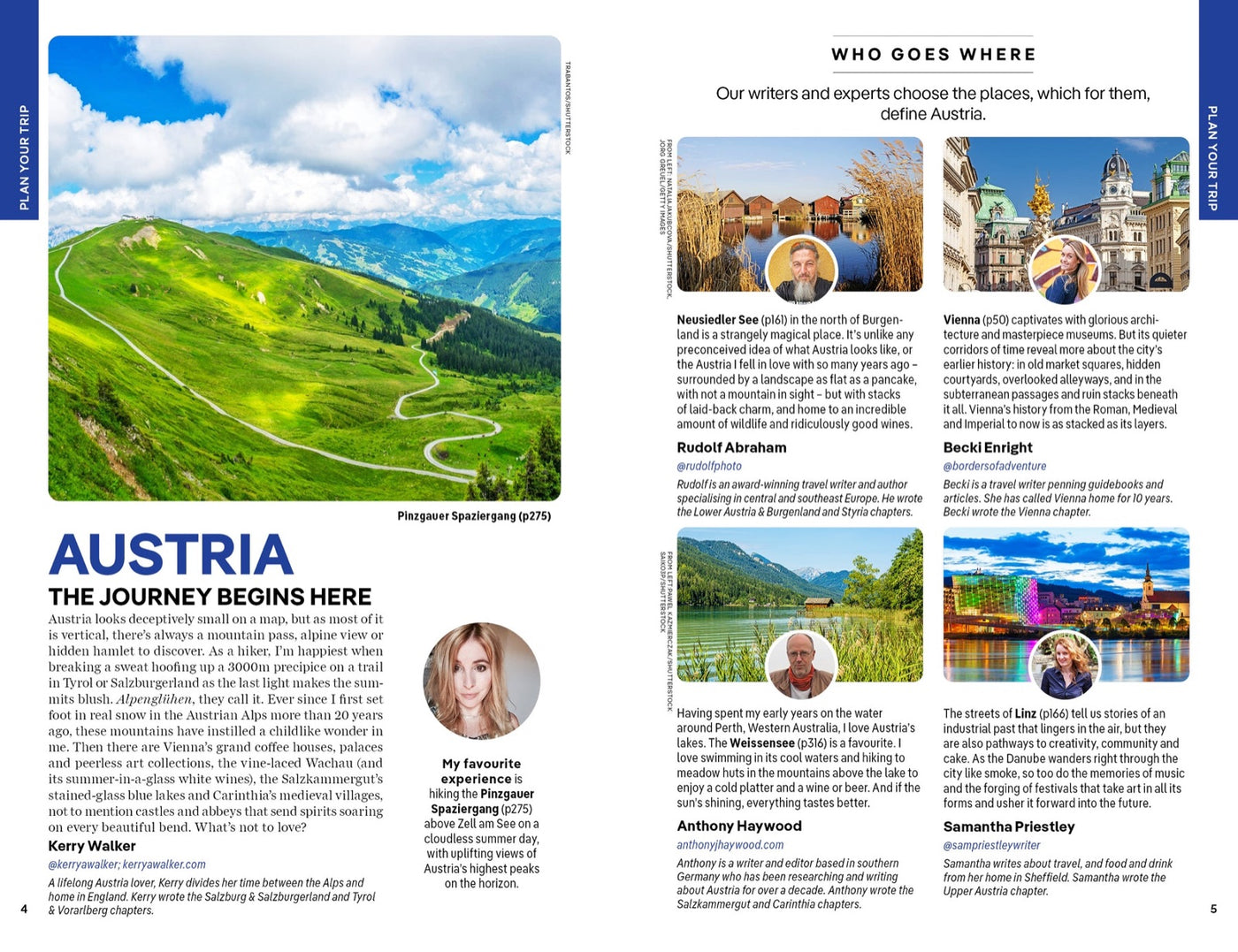 Lonely Planet Austria inside page 1