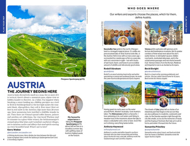 Lonely Planet Austria inside page 1