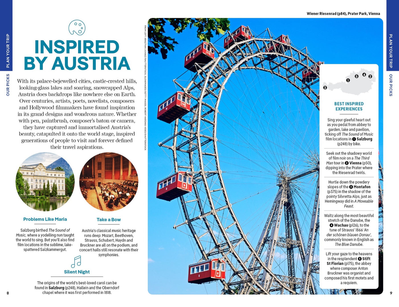 Lonely Planet Austria inside page 3