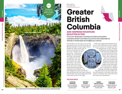 Lonely Planet British Columbia & the Canadian Rockies inside page 9