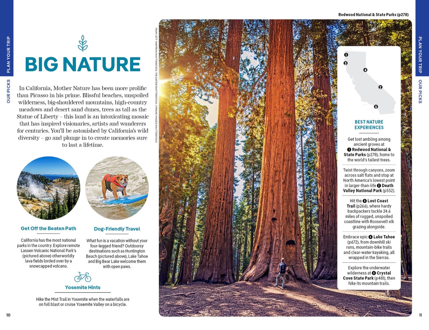 Lonely Planet California inside page 3