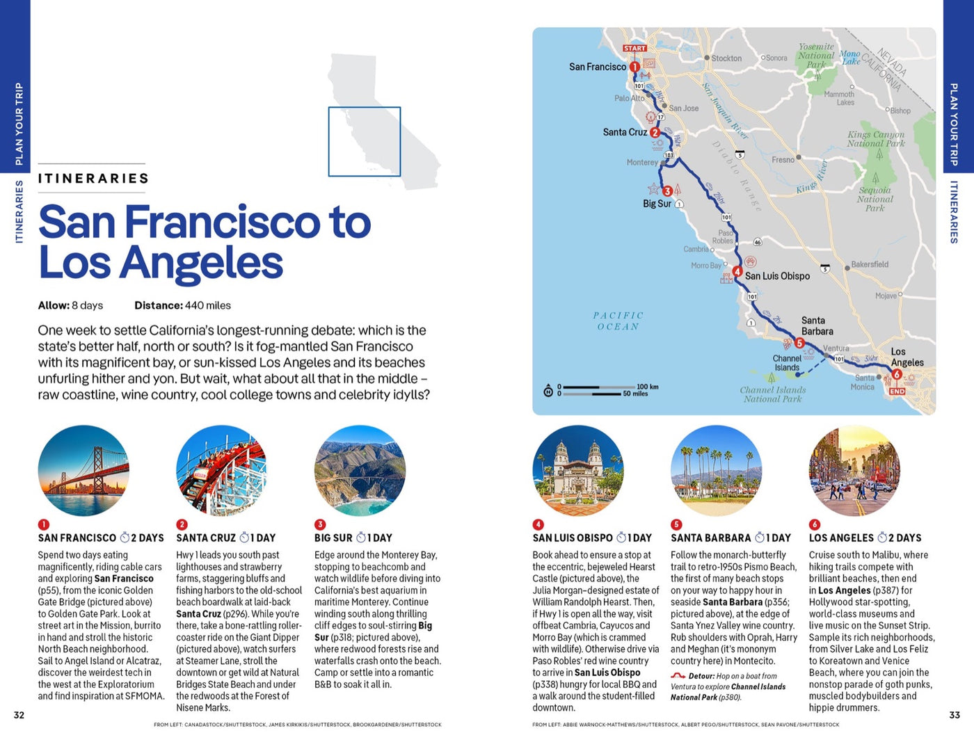 Lonely Planet California inside page 4