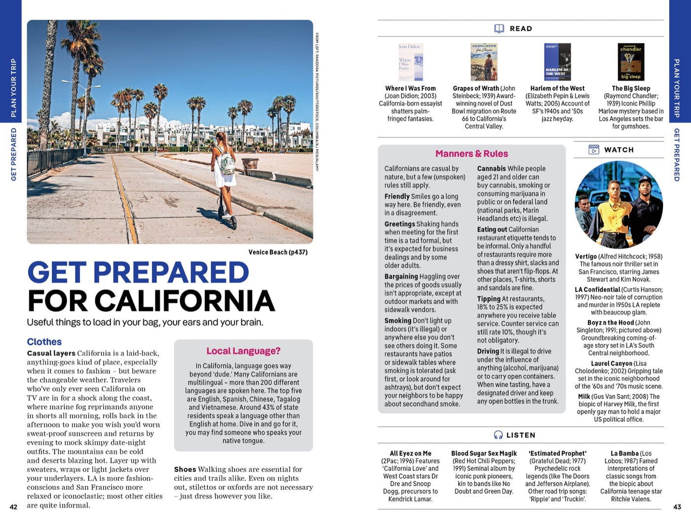 Lonely Planet California inside page 6