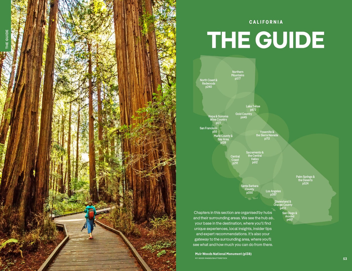 Lonely Planet California inside page 8