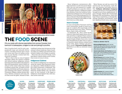Lonely Planet Canada inside page 8