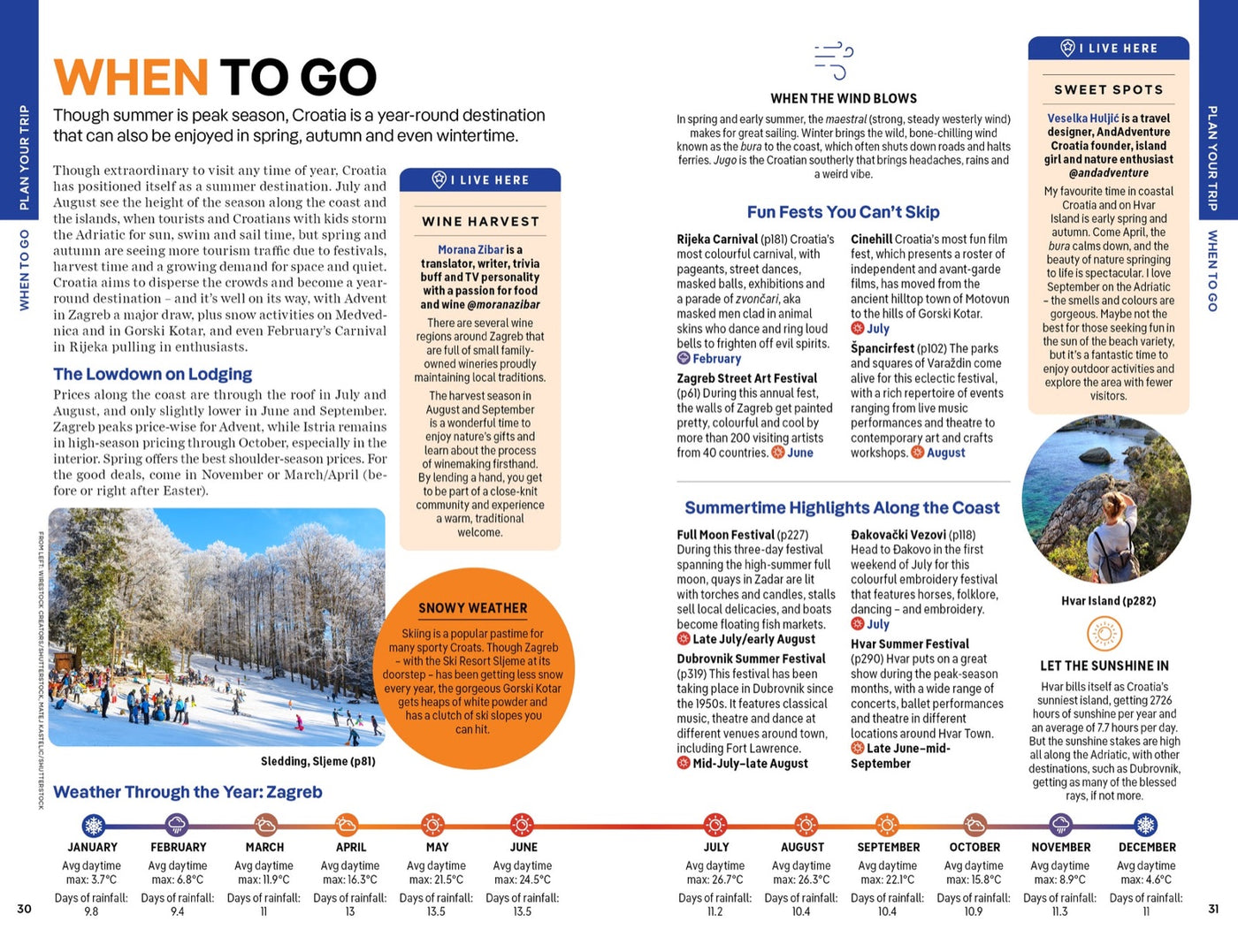 Lonely Planet Croatia inside page 5