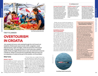 Lonely Planet Croatia inside page 7