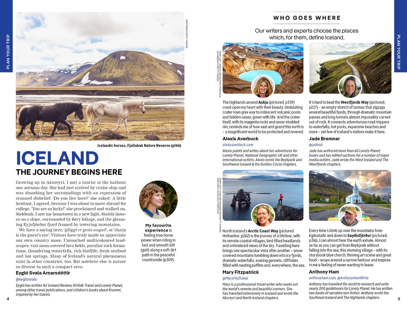 Lonely Planet Iceland inside page 1