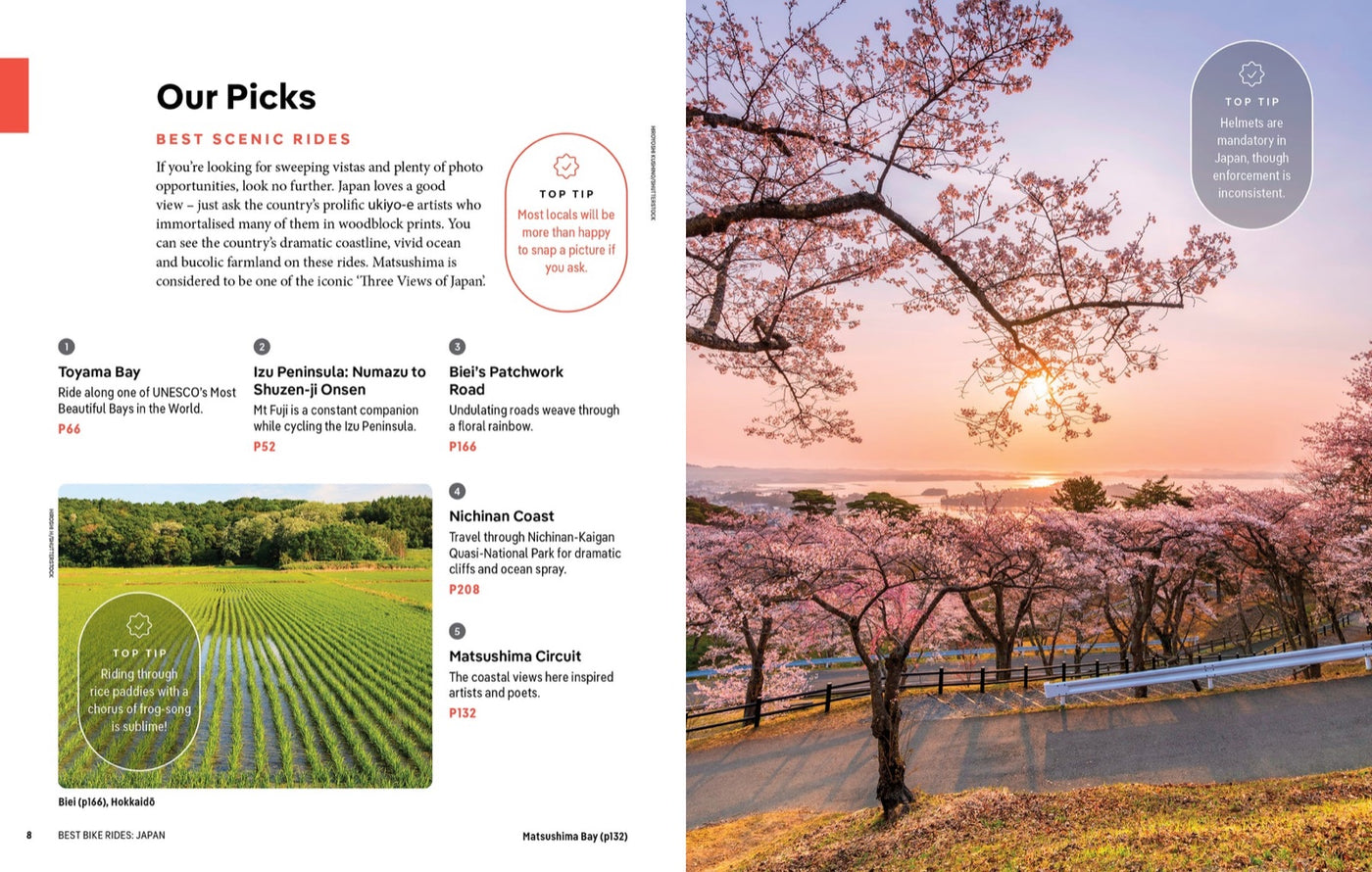 Lonely Planet Best Bike Rides Japan inside page 4