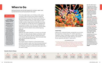 Lonely Planet Best Bike Rides Japan inside page 5