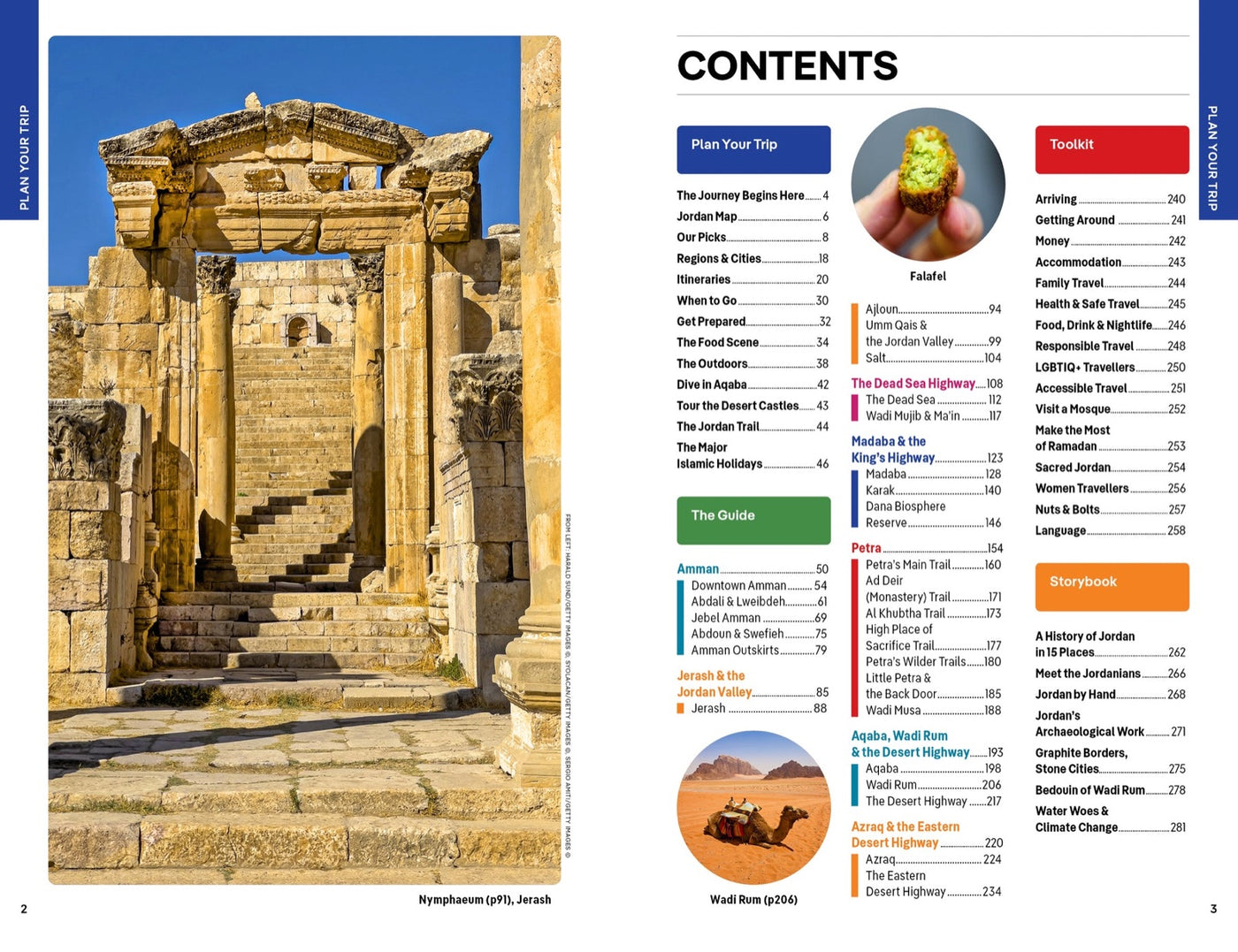 Lonely Planet Jordan inside page 1