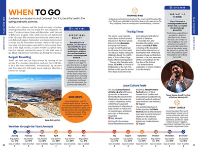 Lonely Planet Jordan inside page 6