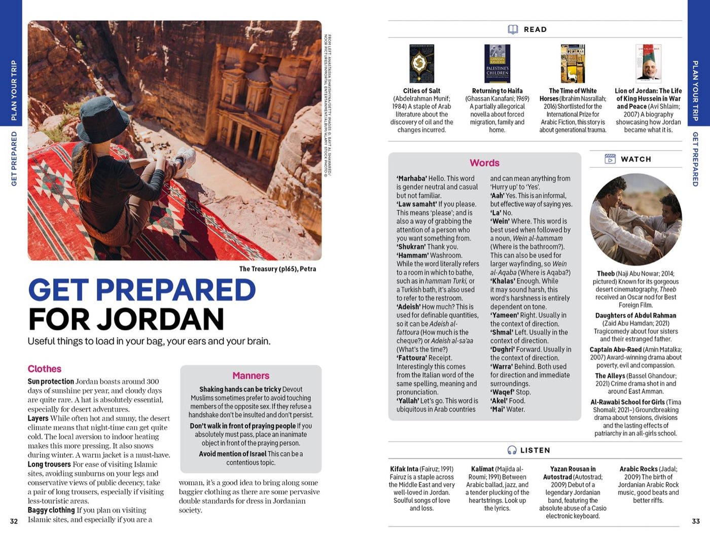 Lonely Planet Jordan inside page 7