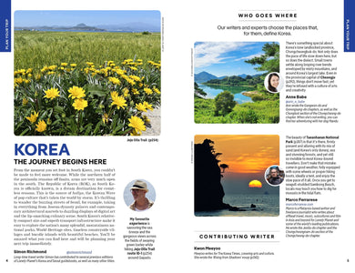 Lonely Planet Korea inside page 2