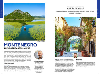 Lonely Planet Montenegro inside page 1