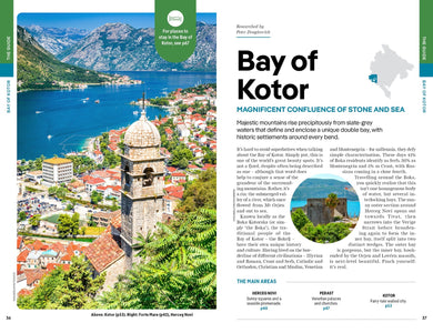 Lonely Planet Montenegro inside page 9