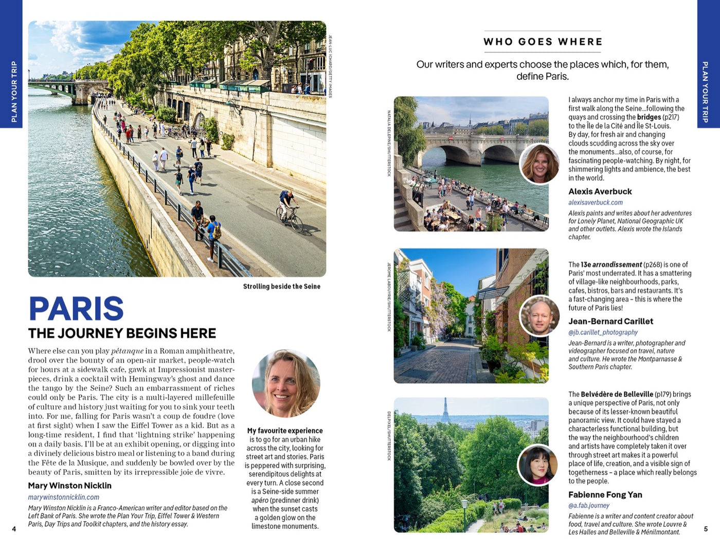 Lonely Planet Paris inside page 1