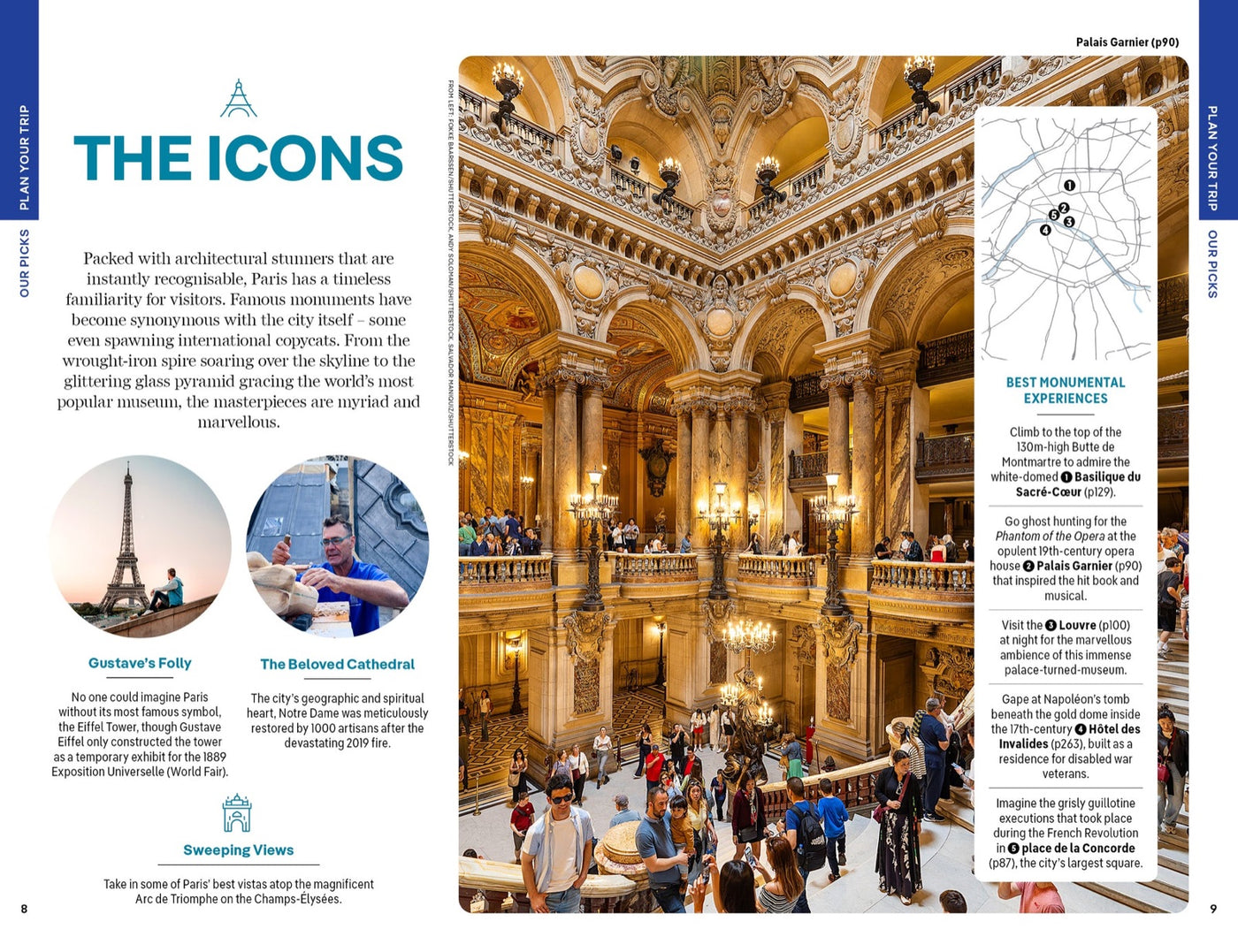 Lonely Planet Paris inside page 2