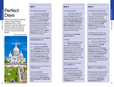 Lonely Planet Paris inside page 3