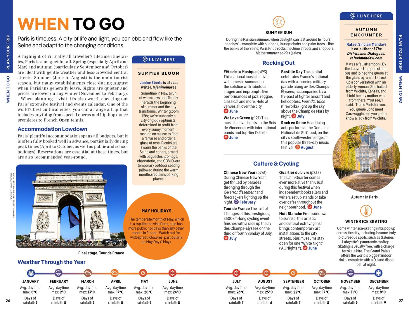 Lonely Planet Paris inside page 4