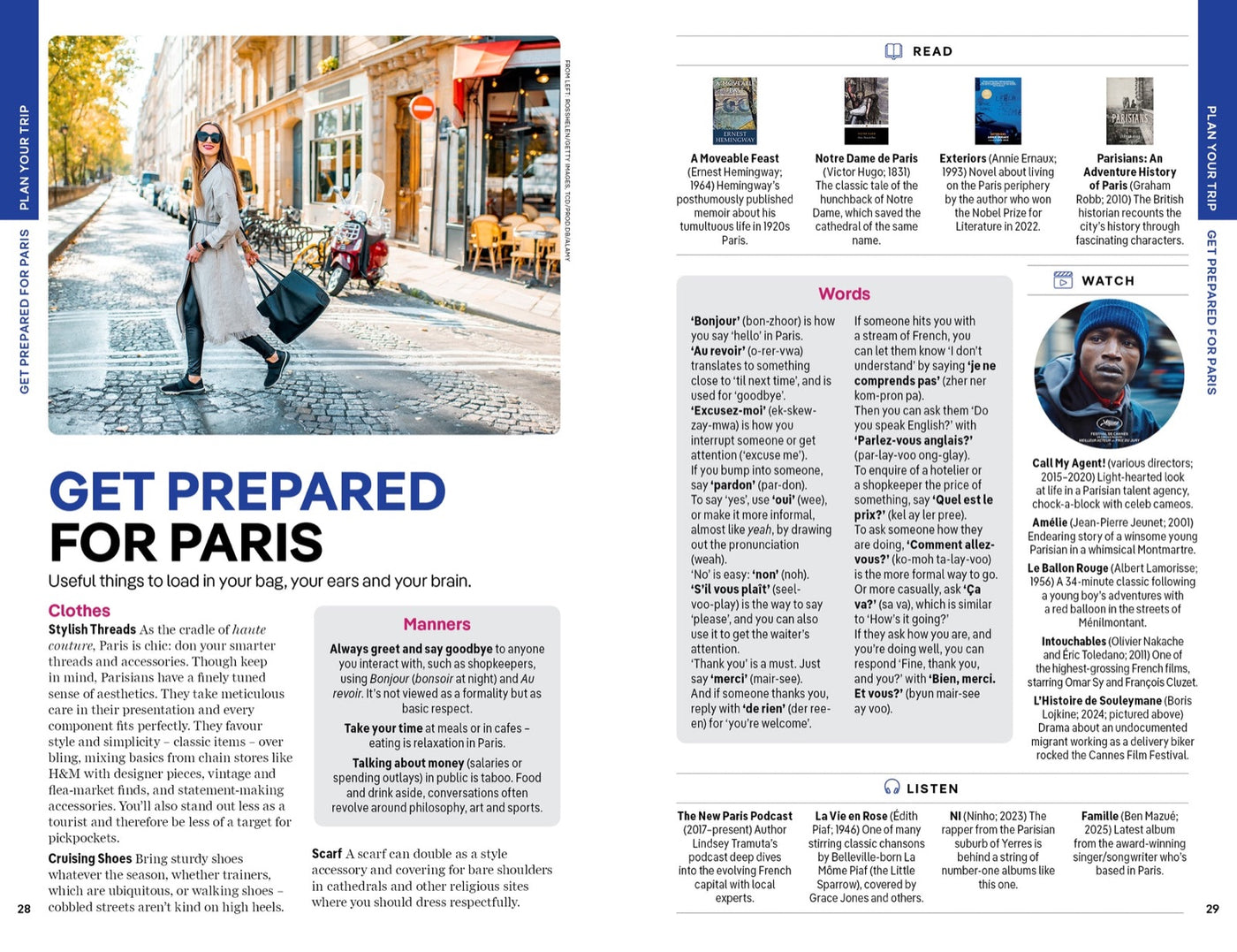 Lonely Planet Paris inside page 5