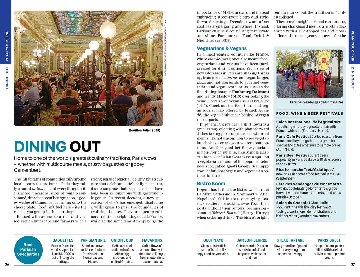 Lonely Planet Paris inside page 6