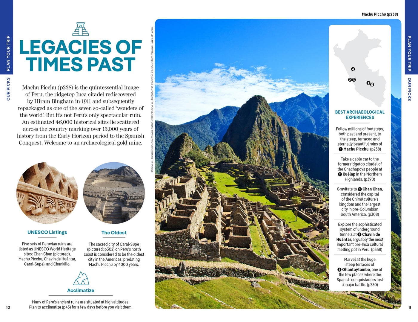 Lonely Planet Peru inside page 4