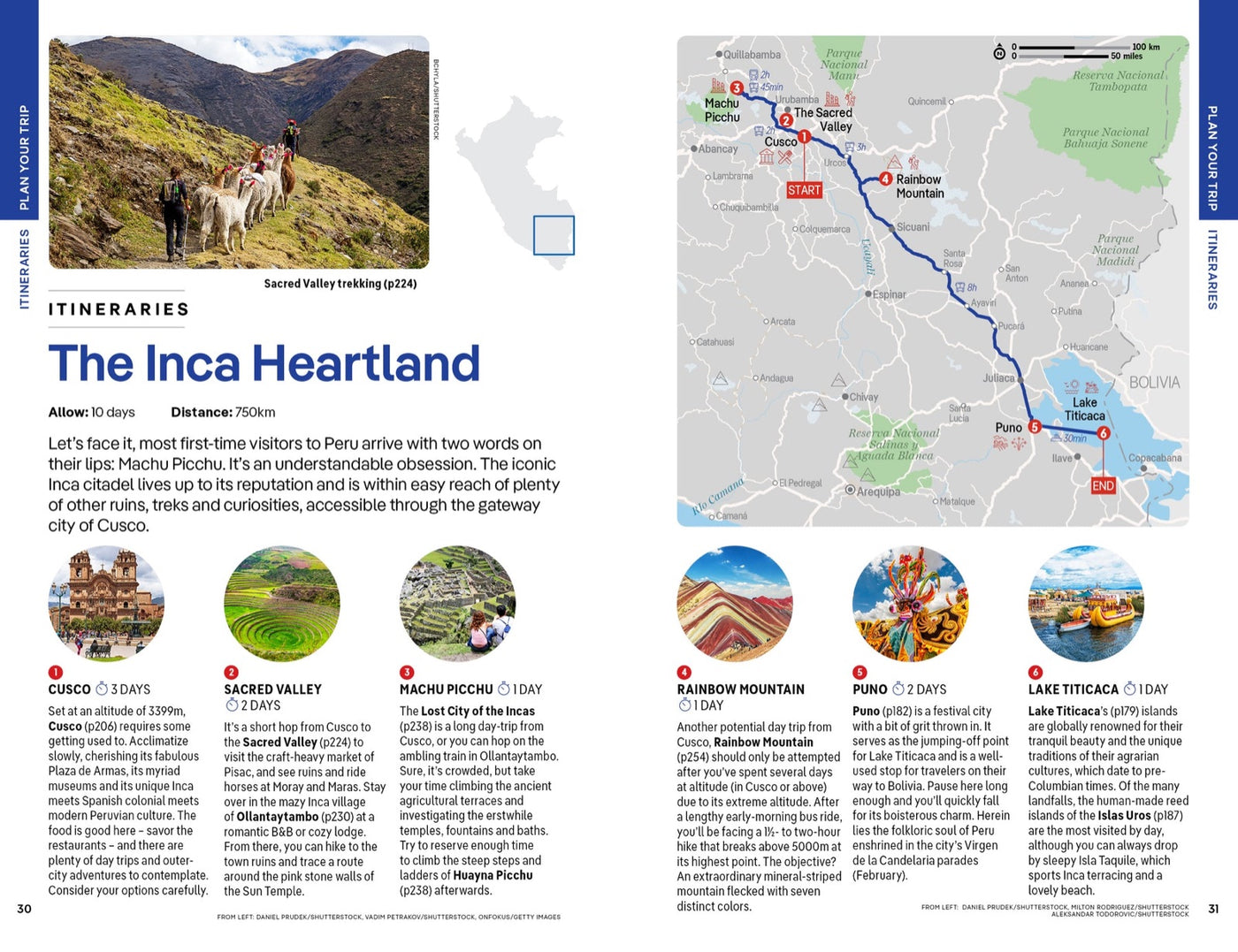 Lonely Planet Peru inside page 5