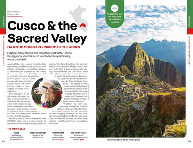 Lonely Planet Peru inside page 10