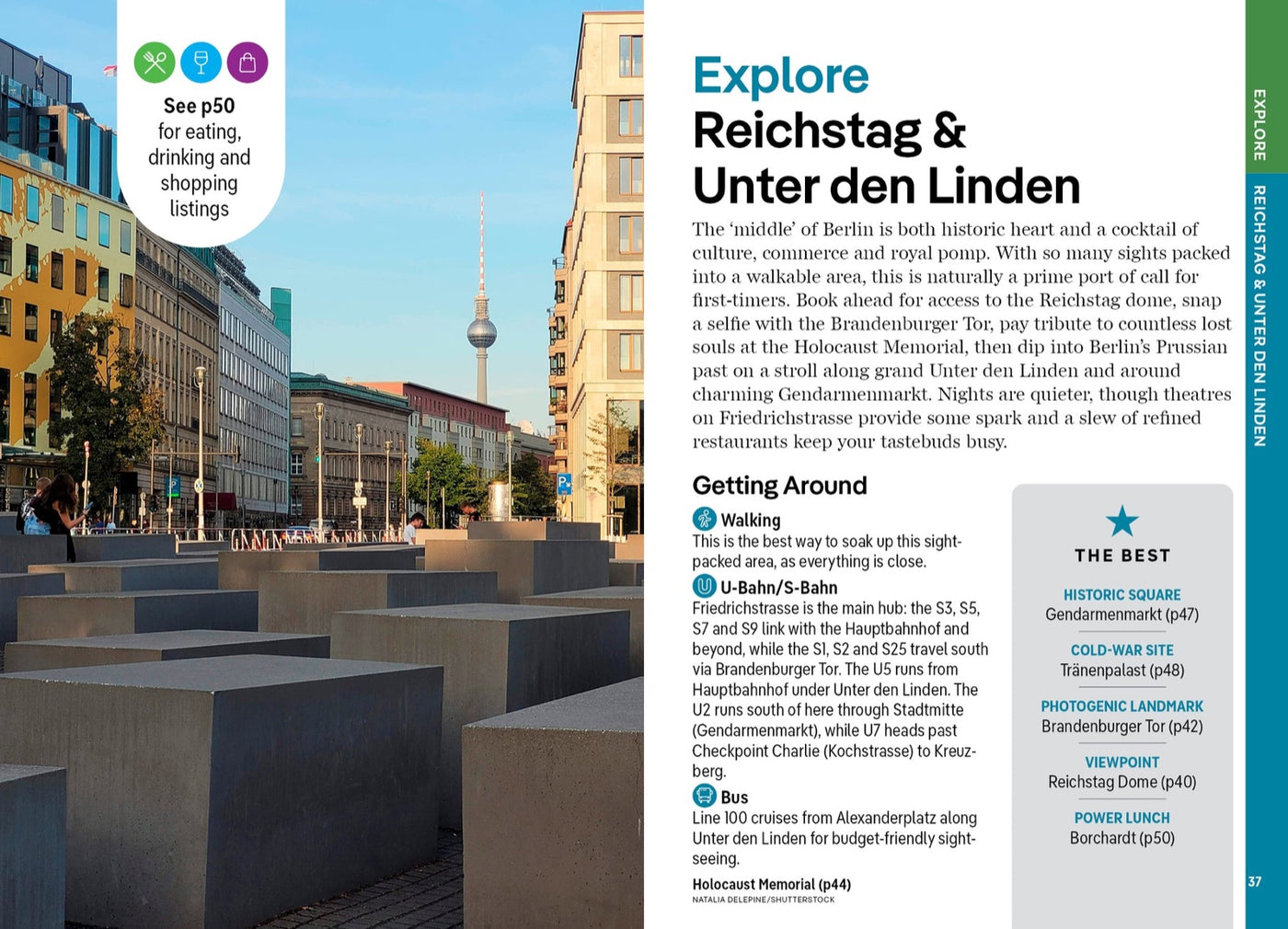 Lonely Planet Pocket Berlin inside page 8