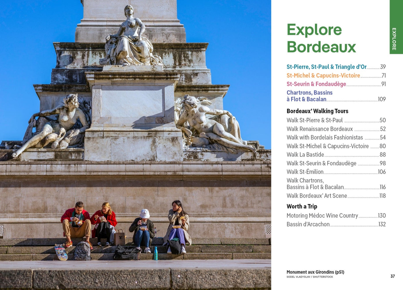 Lonely Planet Pocket Bordeaux inside page 7