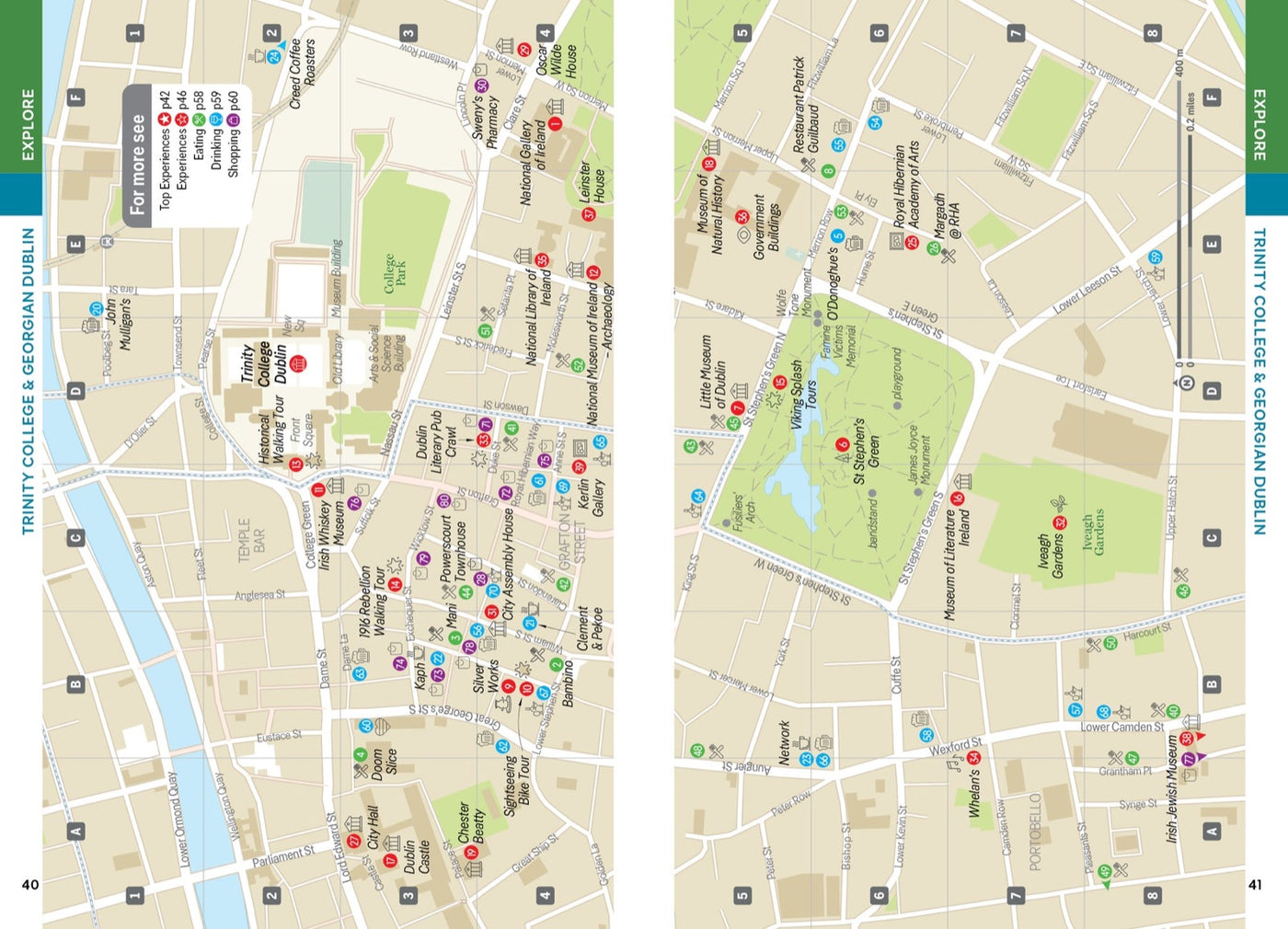 Lonely Planet Pocket Dublin inside page 9