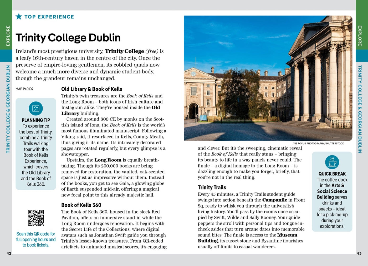 Lonely Planet Pocket Dublin inside page 10