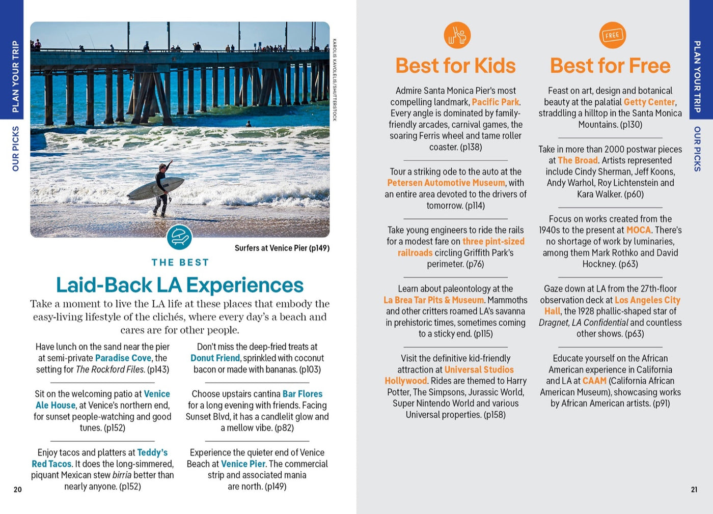 Lonely Planet Pocket Los Angeles inside page 2
