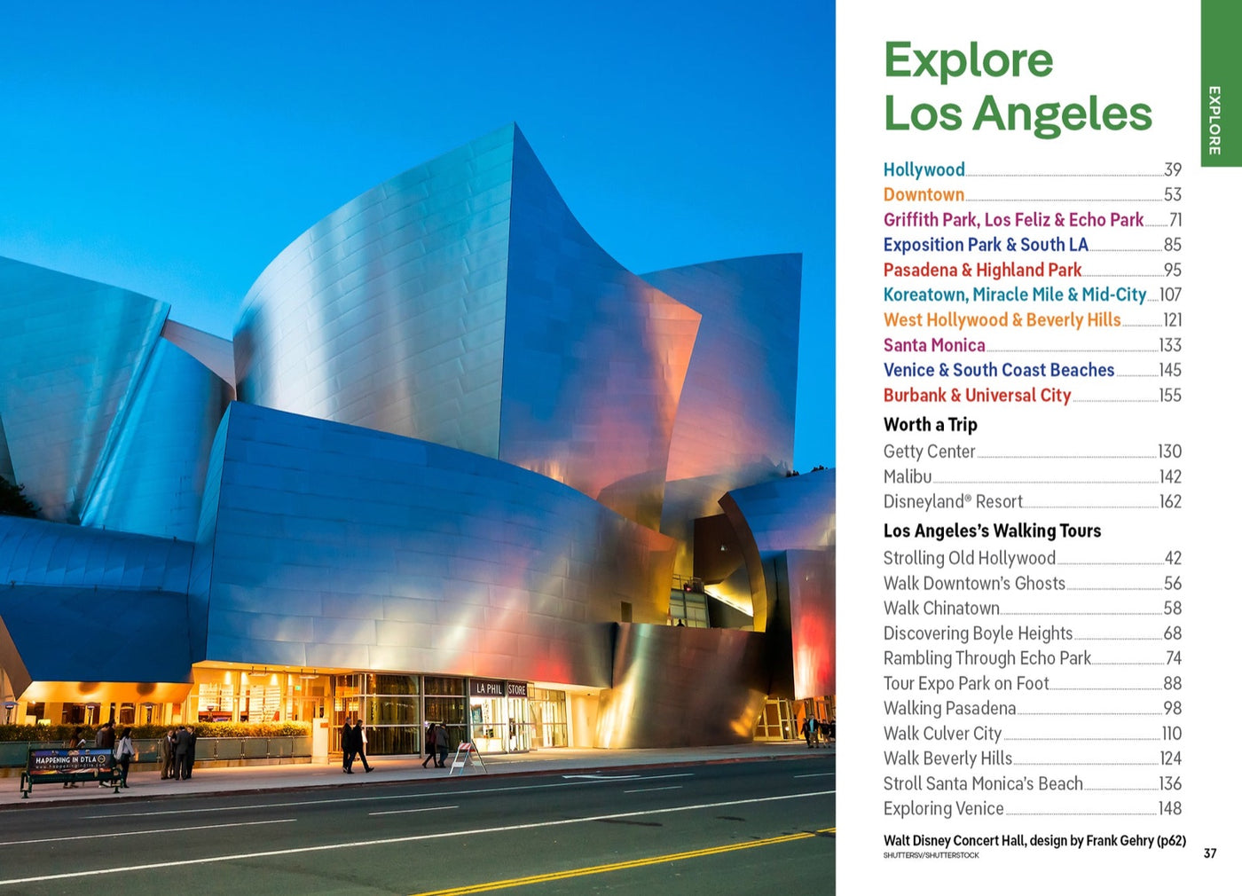 Lonely Planet Pocket Los Angeles inside page 7