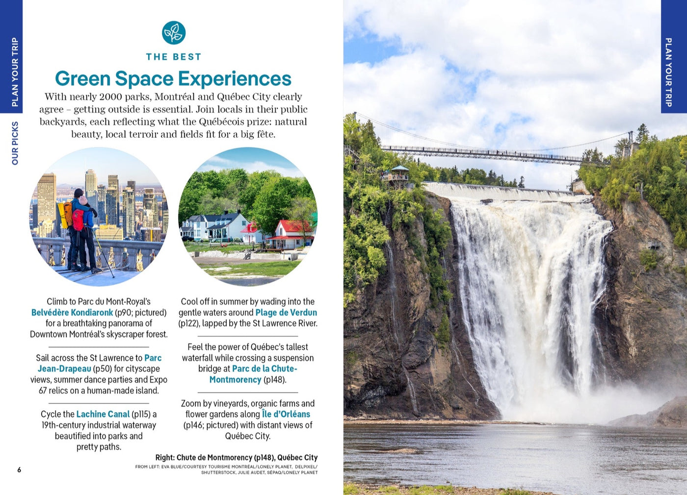 Lonely Planet Pocket Montreal & Quebec City inside page 1