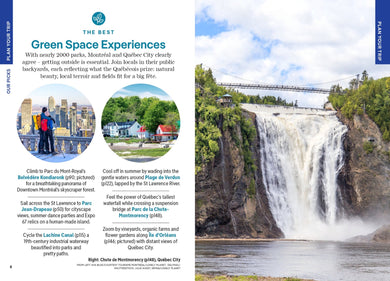 Lonely Planet Pocket Montreal & Quebec City inside page 1