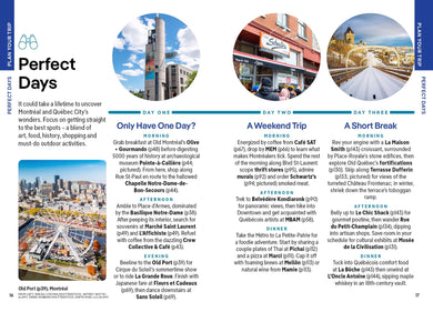 Lonely Planet Pocket Montreal & Quebec City inside page 3