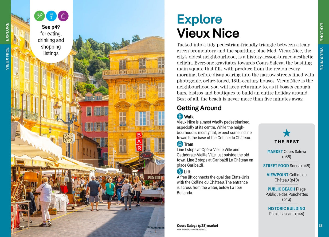 Lonely Planet Pocket Nice & Monaco inside page 8