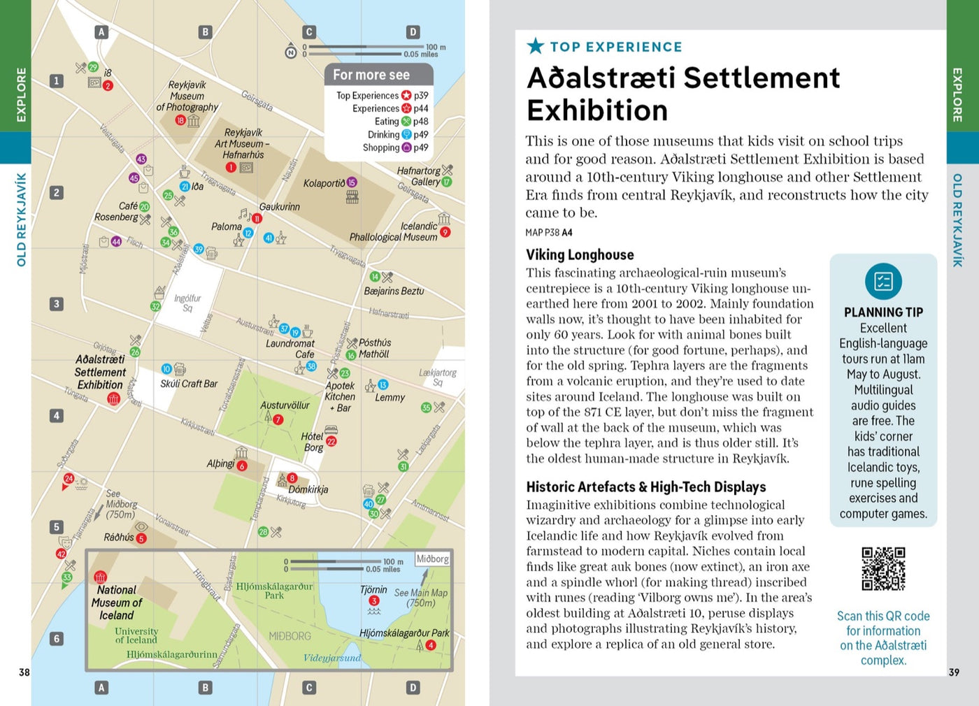 Lonely Planet Pocket Reykjavik & Southwest Iceland inside page 9