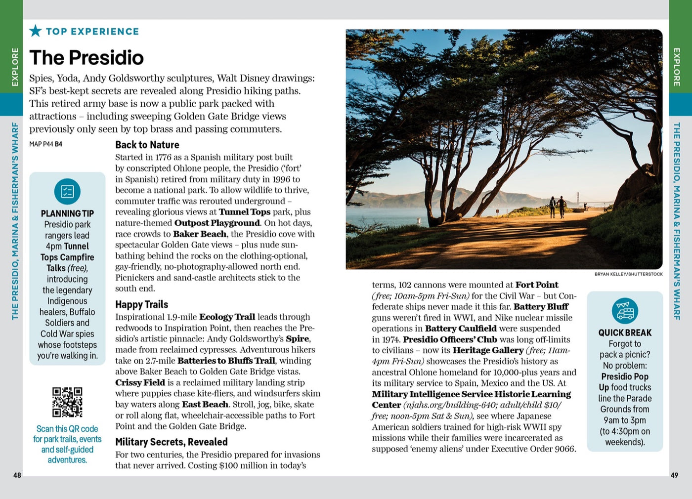 Lonely Planet Pocket San Francisco inside page 10